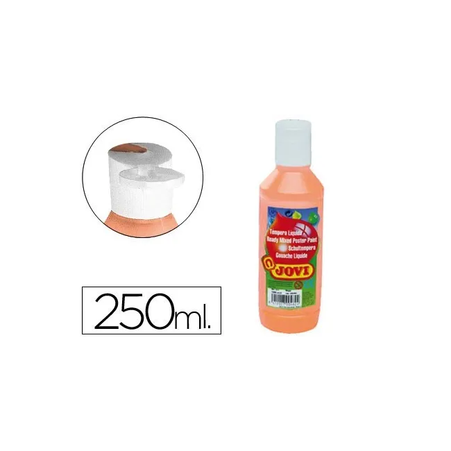 TEMPERA LIQUIDA JOVI ESCOLAR 250 ML COLOR CARNE