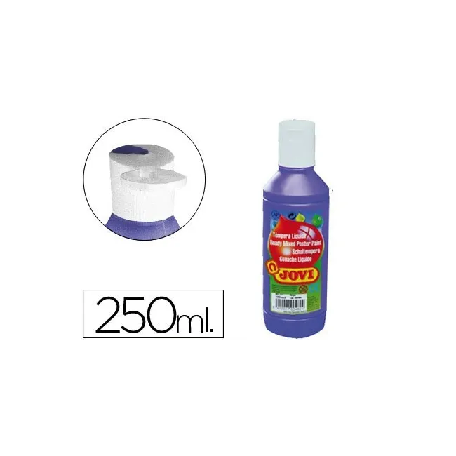 TEMPERA LIQUIDA JOVI ESCOLAR 250 ML VIOLETA