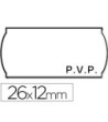 ETIQUETAS METO ONDULADAS 26 X 12 MM PVP BL. ADH 2 -ROLLO 1500 ETIQU...