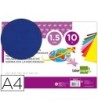 GOMA EVA LIDERPAPEL DIN A4 60G/M2 ESPESOR 1,5MM AZUL PAQUETE DE 10 ...