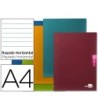 LIBRETA LIDERPAPEL SCRIPTUS A4 48 HOJAS 90G/M2 HORIZONTAL CON MARGEN