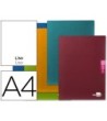 LIBRETA LIDERPAPEL SCRIPTUS A4 48 HOJAS 90G/M2 LISO SIN MARGEN