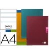 LIBRETA LIDERPAPEL SCRIPTUS A4 48 HOJAS 90G/M2 PAUTA 5ª 2.5MM CON M...