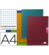 LIBRETA LIDERPAPEL SCRIPTUS A4 48 HOJAS 90G/M2 CUADRO 6MM CON MARGEN
