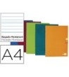 LIBRETA LIDERPAPEL SCRIPTUS A4 48 HOJAS 90G/M2 RAYADO MONTESSORI 3,...