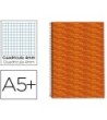 CUADERNO ESPIRAL LIDERPAPEL CUARTO MULTILIDER TAPA FORRADA 80H 80 G...