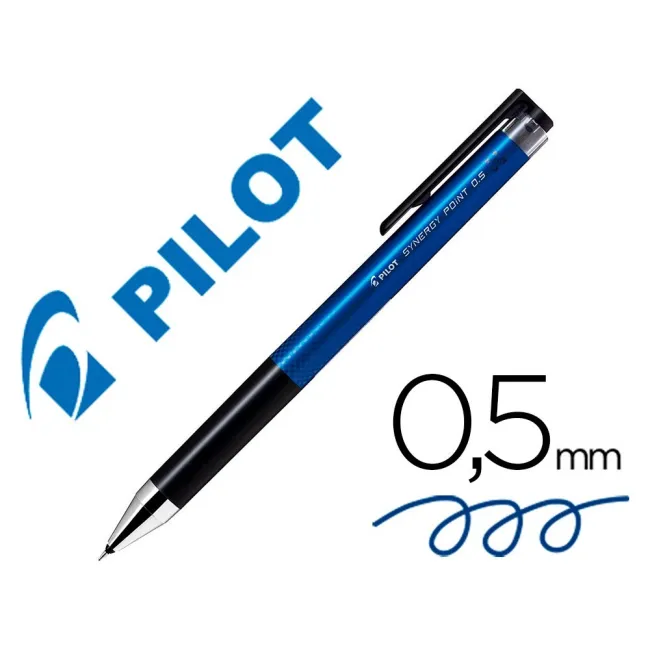 BOLIGRAFO PILOT SYNERGY POINT RETRACTIL SUJECION DE CAUCHO TINTA GE...