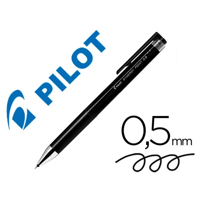 BOLIGRAFO PILOT SYNERGY POINT RETRACTIL SUJECION DE CAUCHO TINTA GE...