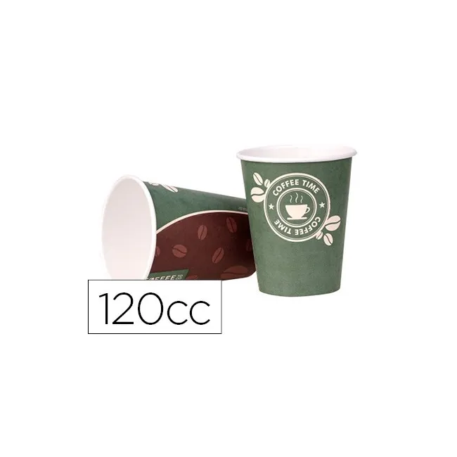 VASO TERMICO CARTON 120 CC PAQUETE DE 50 UNIDADES