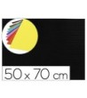 GOMA EVA ONDULADA LIDERPAPEL 50X70CM 2,2MM DE ESPESOR NEGRO