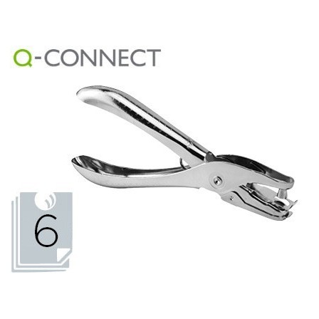 TALADRADOR Q-CONNECT KF18765 DE TENAZA METALICO CROMADO 1 TALADRO A...