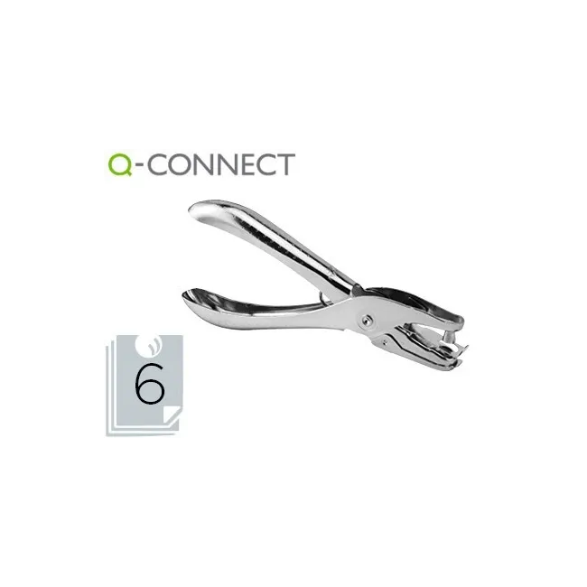 TALADRADOR Q-CONNECT KF18765 DE TENAZA METALICO CROMADO 1 TALADRO A...