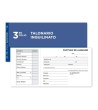 TALONARIO LIDERPAPEL INQUILINATO 3/Fº ORIGINAL Y COPIA T207 CON COD...