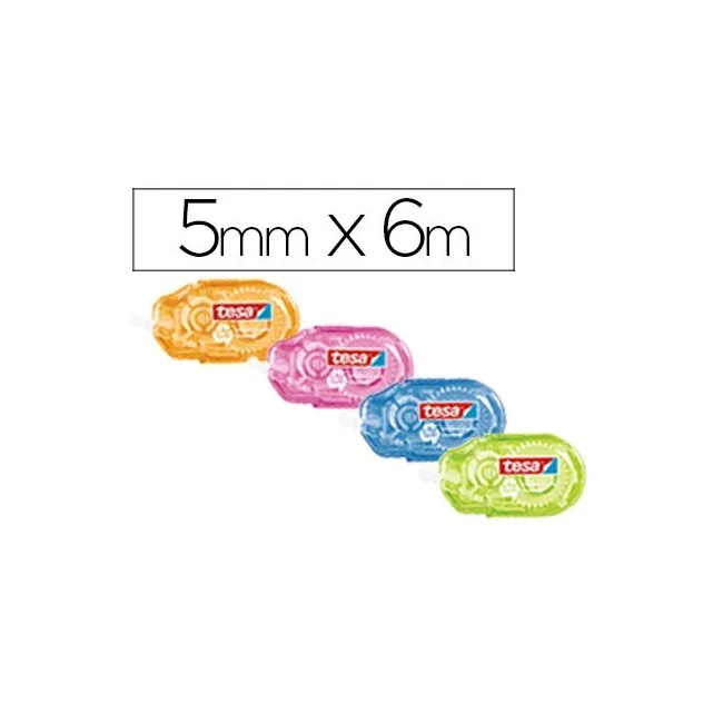 CORRECTOR TESA CINTA MINI 5 MM X 6 MT