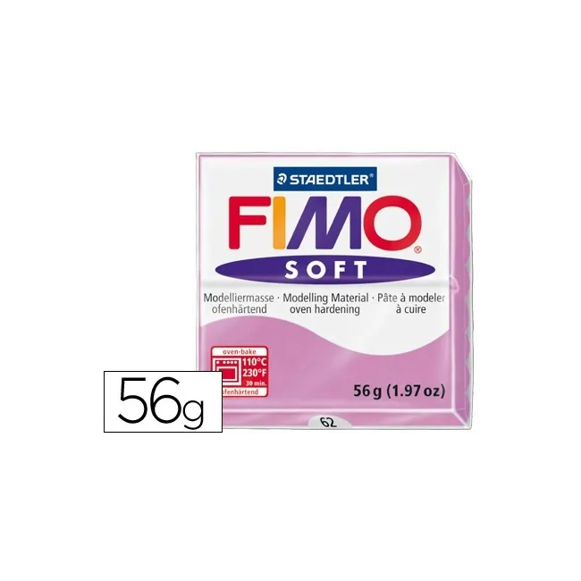 PASTA STAEDTLER FIMO SOFT 56 GR COLOR VIOLETA CLARO