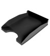 BANDEJA SOBREMESA PLASTICO Q-CONNECT NEGRO OPACO