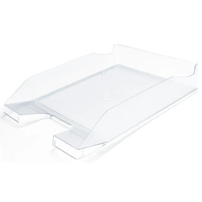 BANDEJA SOBREMESA PLASTICO Q-CONNECT TRANSPARENTE