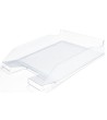 BANDEJA SOBREMESA PLASTICO Q-CONNECT TRANSPARENTE