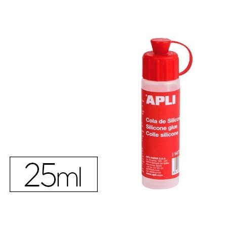 COLA DE SILICONA APLI LIQUIDA BOTE DE 25ML