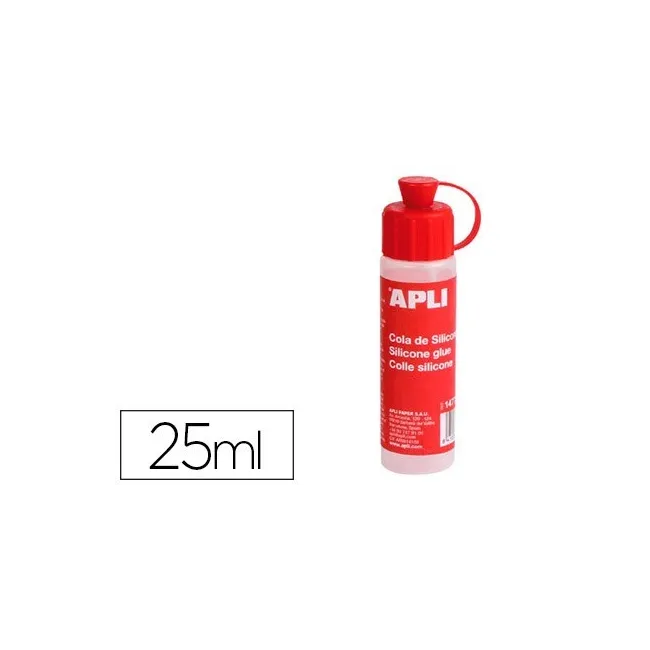 COLA DE SILICONA APLI LIQUIDA BOTE DE 25ML