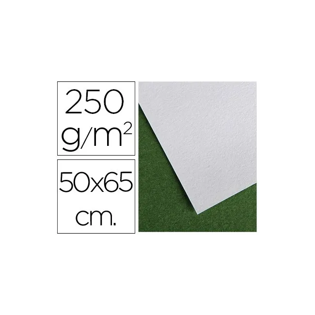 PAPEL SECANTE CANSON 50X65 CM LISO BLANCO 250 GR