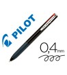 BOLIGRAFO PILOT SUPER GRIP G 4 COLORES RETRACTIL SUJECION DE CAUCHO...