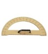 SEMICIRCULO PARA ENCERADO FAIBO DE PLASTICO IMITACION MADERA 34 CM