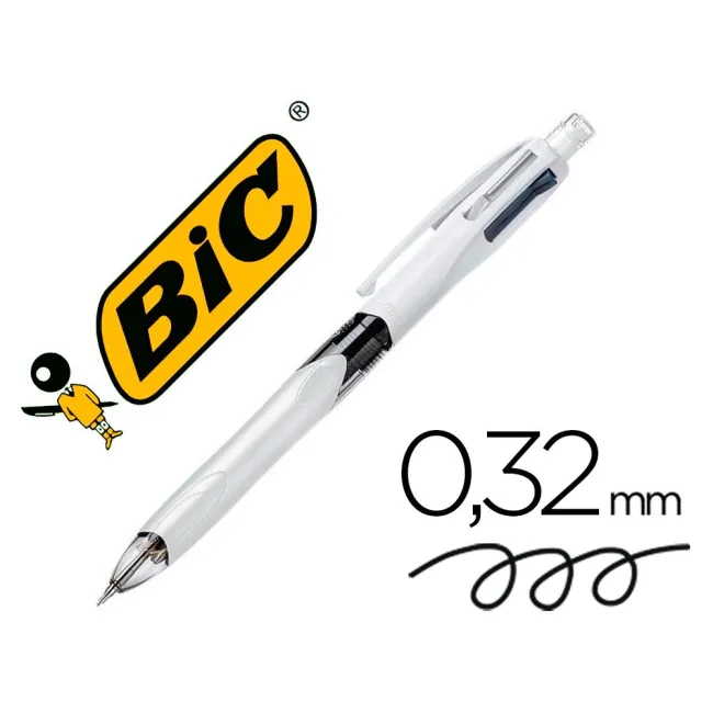 BOLIGRAFO BIC MULTIFUNCION AZUL / NEGRO / ROJO / PORTAMINAS 0,5 MM