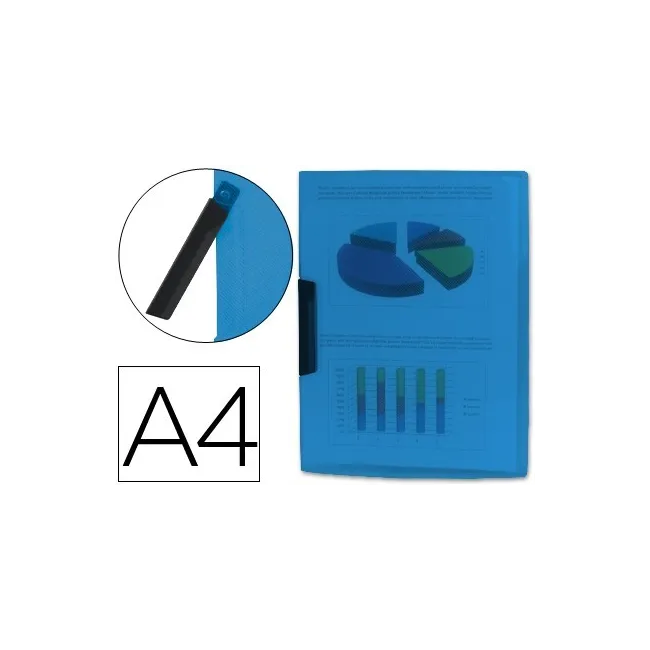 CARPETA LIDERPAPEL DOSSIER PINZA LATERAL 35482 POLIPROPILENO DIN A4...