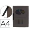 CARPETA LIDERPAPEL DOSSIER PINZA LATERAL 35485 POLIPROPILENO DIN A4...