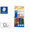 LAPICES DE COLORES STAEDTLER WOPEX ECOLOGICO 12 COLORES EN CAJA DE ...