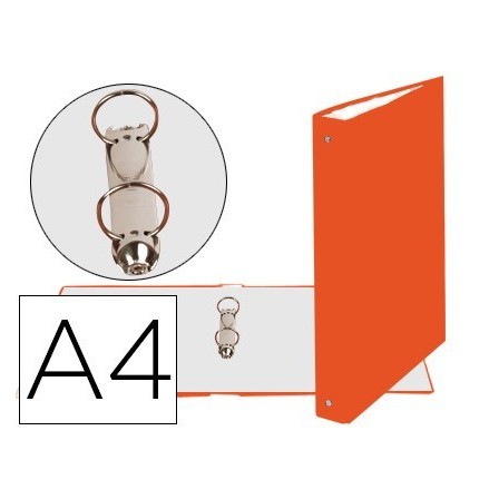 CARPETA DE 2 ANILLAS 30MM REDONDAS EXACOMPTA DIN A4 CARTON FORRADO ...