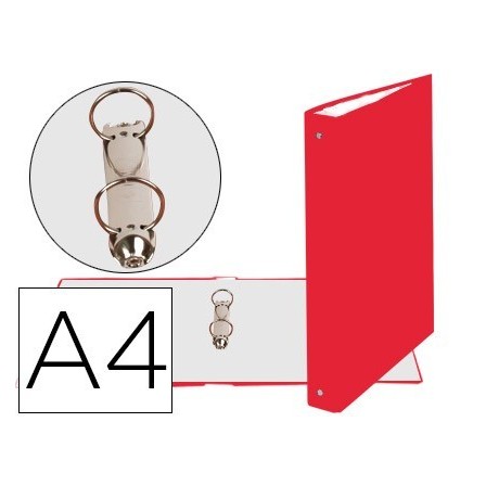 CARPETA DE 2 ANILLAS 30MM REDONDAS EXACOMPTA DIN A4 CARTON FORRADO ...