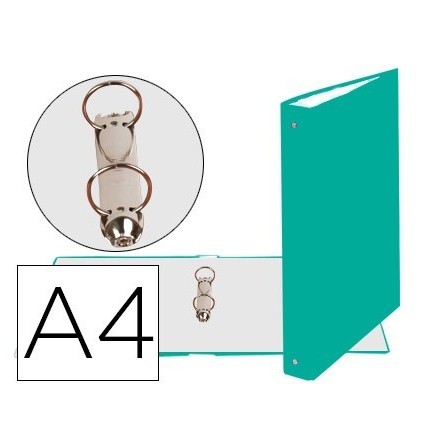 CARPETA DE 2 ANILLAS 30MM REDONDAS EXACOMPTA DIN A4 CARTON FORRADO ...