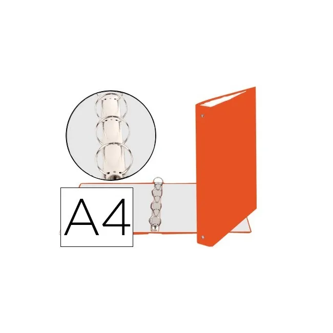 CARPETA DE 4 ANILLAS 30MM REDONDAS EXACOMPTA DIN A4 CARTON FORRADO ...