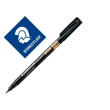 ROTULADOR STAEDTLER LUMOCOLOR RETROPROYECCION PUNTA DE FIBRA PERMAN...