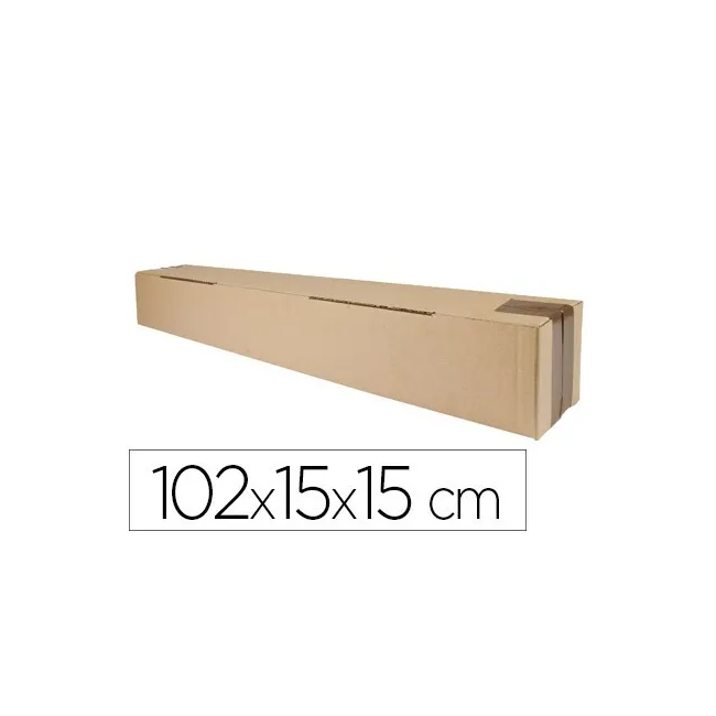 CAJA PARA EMBALAR Q-CONNECT TUBO MEDIDAS 1020X150X150 MM ESPESOR CA...
