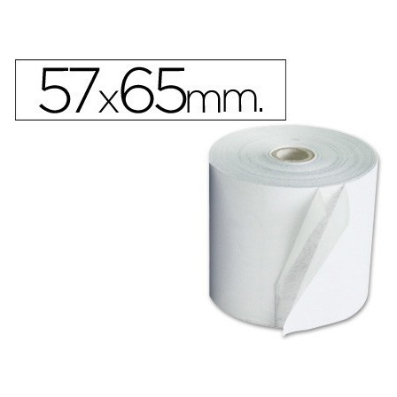 ROLLO SUMADORA ELECTRO 57 MM ANCHO X 65 MM DIAMETRO -COPIATIVO CON ...