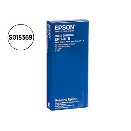 CINTA IMPRESORA EPSON ERC-31B NEGRA M-930 TM-930 930II 950 U950 U92...