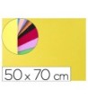 GOMA EVA LIDERPAPEL 50X70CM 60G/M2 ESPESOR 2MM TEXTURA TOALLA AMARILLO