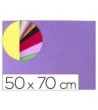 GOMA EVA LIDERPAPEL 50X70CM 60G/M2 ESPESOR 2MM TEXTURA TOALLA LILA