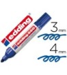 ROTULADOR EDDING PUNTA FIBRA PERMANENTE 550 AZUL N.3 -PUNTA REDONDA