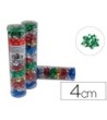 LAZOS LIDERPAPEL FANTASIA PEQUEÑO COLORES METALIZADOS SURTIDOS TUBO 12