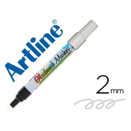 ROTULADOR ARTLINE GLASS MARKER ESPECIAL CRISTAL BORRABLE EN SECO O ...