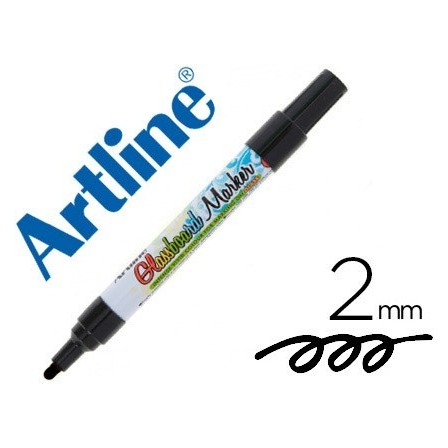 ROTULADOR ARTLINE GLASS MARKER ESPECIAL CRISTAL BORRABLE EN SECO O ...