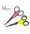 TIJERA ESCOLAR LIDERPAPEL HIP HOP 14 CM UNIDAD