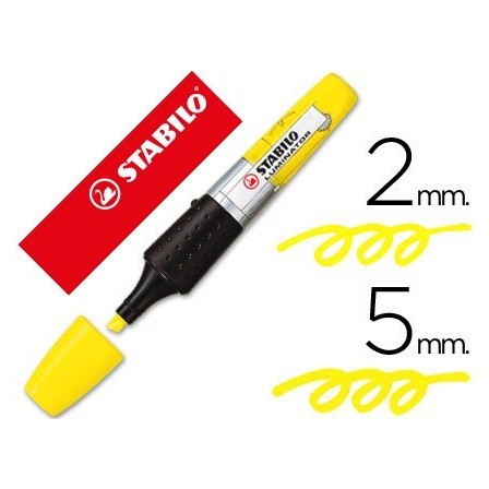 ROTULADOR STABILO BOSS LUMINATOR AMARILLO TINTA LUQUIDA