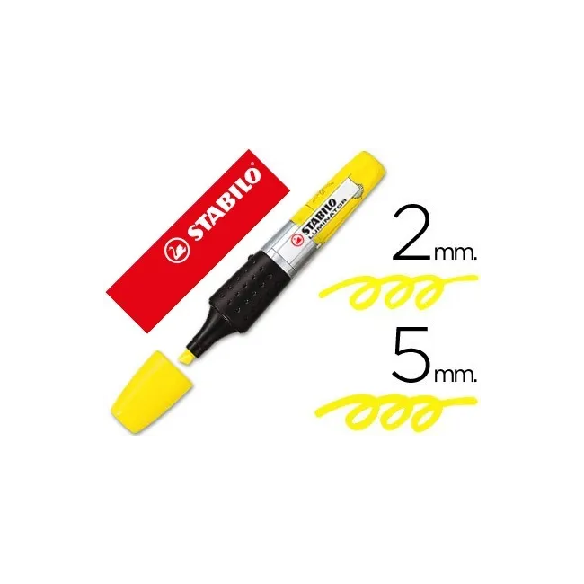 ROTULADOR STABILO BOSS LUMINATOR AMARILLO TINTA LUQUIDA
