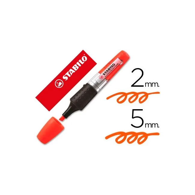 ROTULADOR STABILO BOSS LUMINATOR NARANJA TINTA LIQUIDA