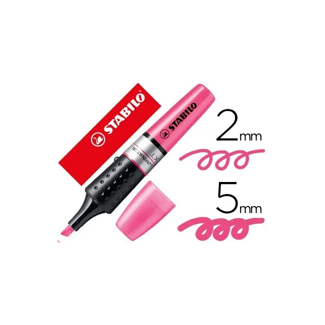 ROTULADOR STABILO BOSS LUMINATOR ROSA TINTA LIQUIDA